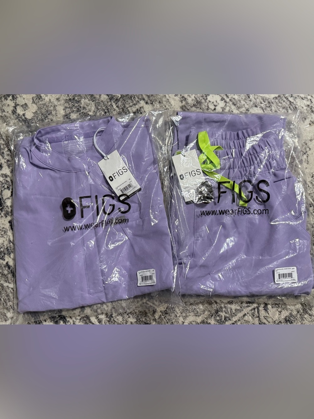 Figs Lavender Jogger Scrub Pants - Light Lavender